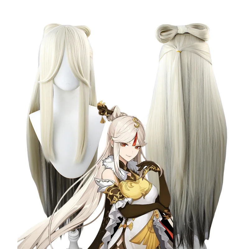 Simulation Scalp Game Genshin Impact Ningguang Cosplay Wig 100cm Long Wig Heat Resistant Synthetic Wigs Anime
Simulation Scalp Game Genshin Impact Ningguang Cosplay Wig 100cm Long Wig Heat Resistant Synthetic Wigs Anime