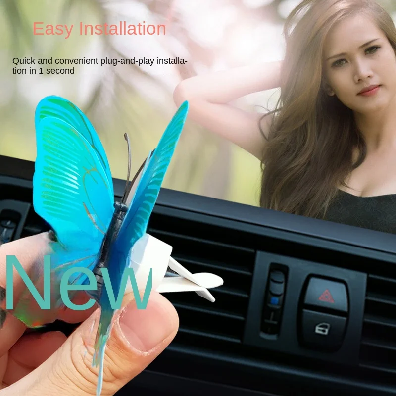 Women Car Air Freshener Colorful Butterfly Diffuser Aromatherapy Remove Peculiar Smell Perfume Car Accessories Interior Girls
Women Car Air Freshener Colorful Butterfly Diffuser Aromatherapy Remove Peculiar Smell Perfume Car Accessories Interior Girls