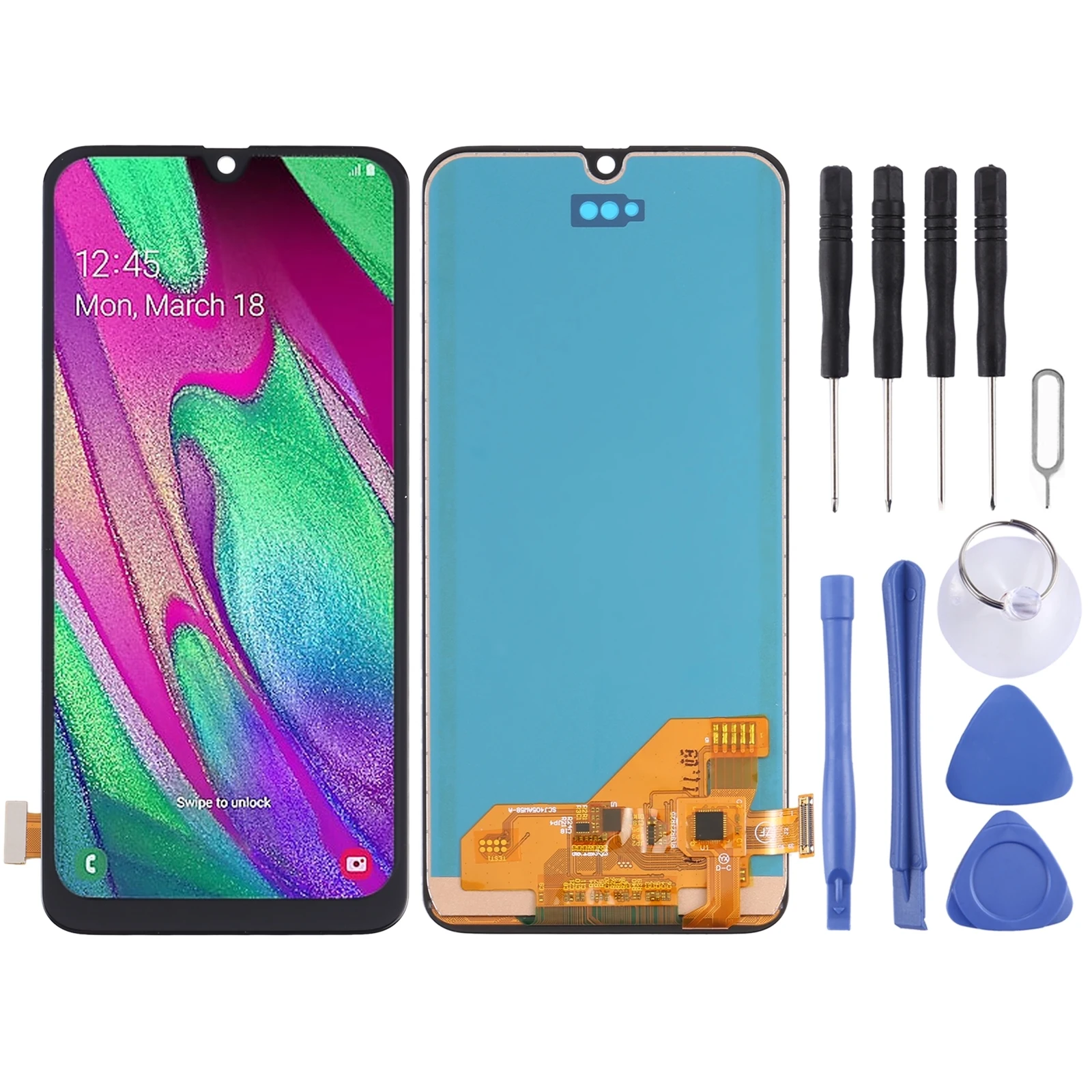 Для Galaxy A40 SM-A405 incell материал ЖК-экран и дигитайзер полная сборка для Samsung Galaxy A40 SM-A405
Для Galaxy A40 SM-A405 incell материал ЖК-экран и дигитайзер полная сборка для Samsung Galaxy A40 SM-A405