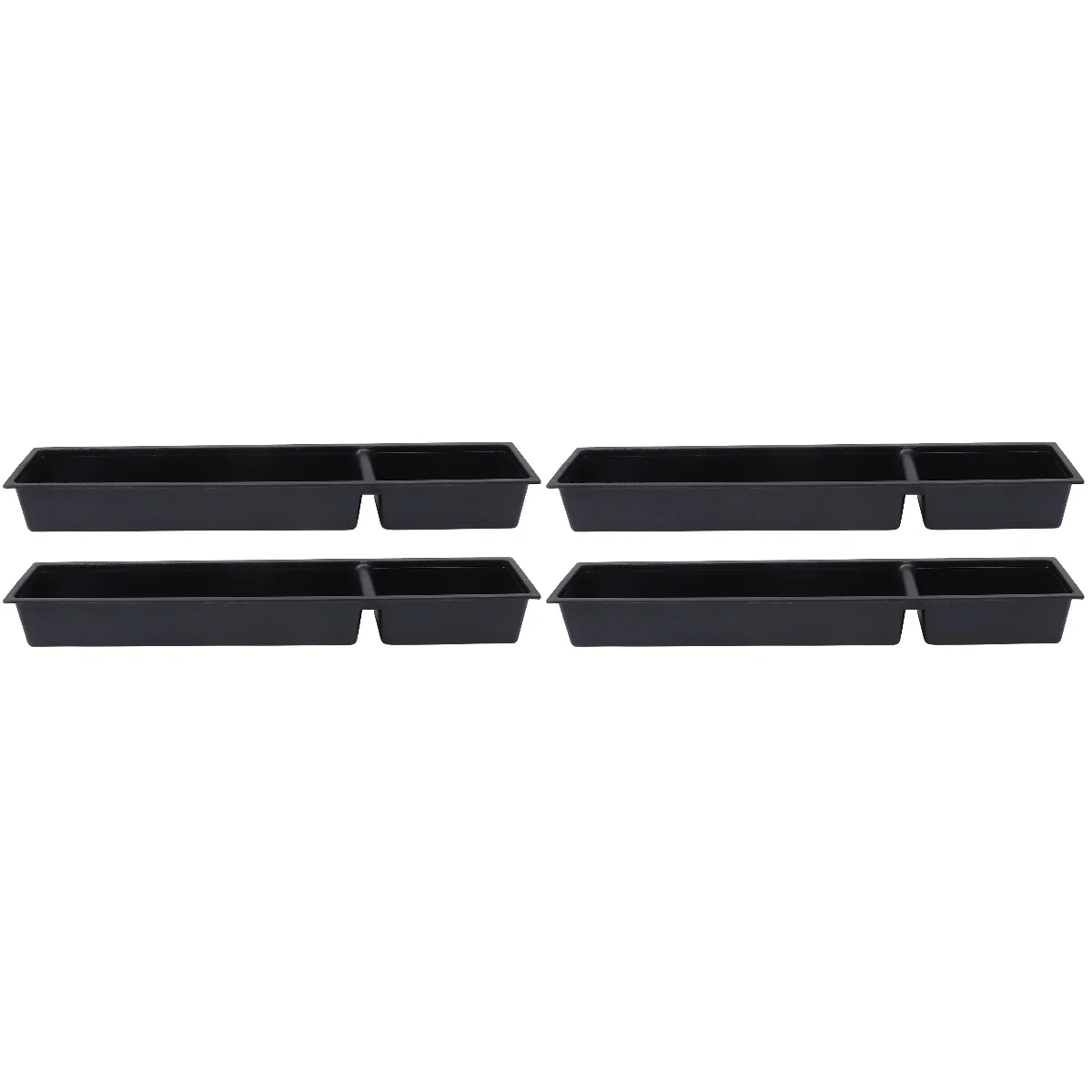 4 Pcs Cage Tray Plastic Food Tray Poultry Containers Animal Feeding Groove Bowls Anti-spatter Troughs Plastic Anti-drop
4 Pcs Cage Tray Plastic Food Tray Poultry Containers Animal Feeding Groove Bowls Anti-spatter Troughs Plastic Anti-drop
