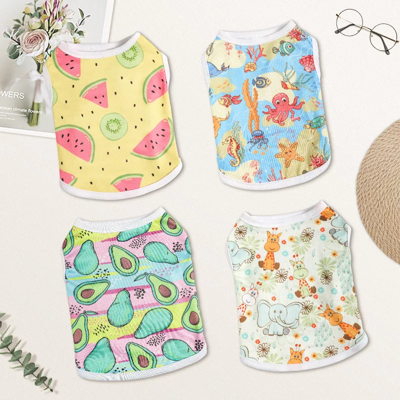 Leisure Fashion Clothing for Sphynx Cats Cartoon Animal Lightweight Pet Summer Vest Flat Knitting New Designer Big Dogs Clothes
Leisure Fashion Clothing for Sphynx Cats Cartoon Animal Lightweight Pet Summer Vest Flat Knitting New Designer Big Dogs Clothes