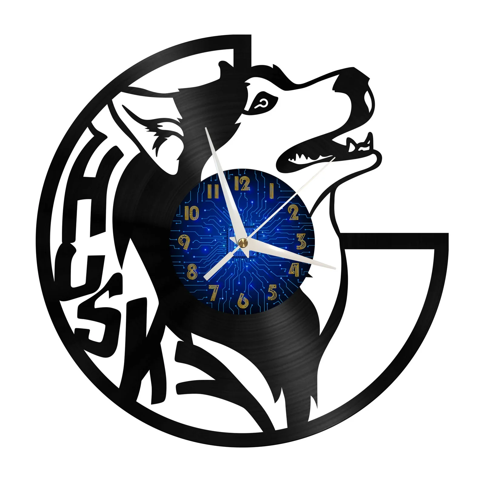 Husky Dog Themes 12 Inch Vinyl Record Wall Clock Battery Operated Silent Non-Ticking
Husky Dog Themes 12 Inch Vinyl Record Wall Clock Battery Operated Silent Non-Ticking