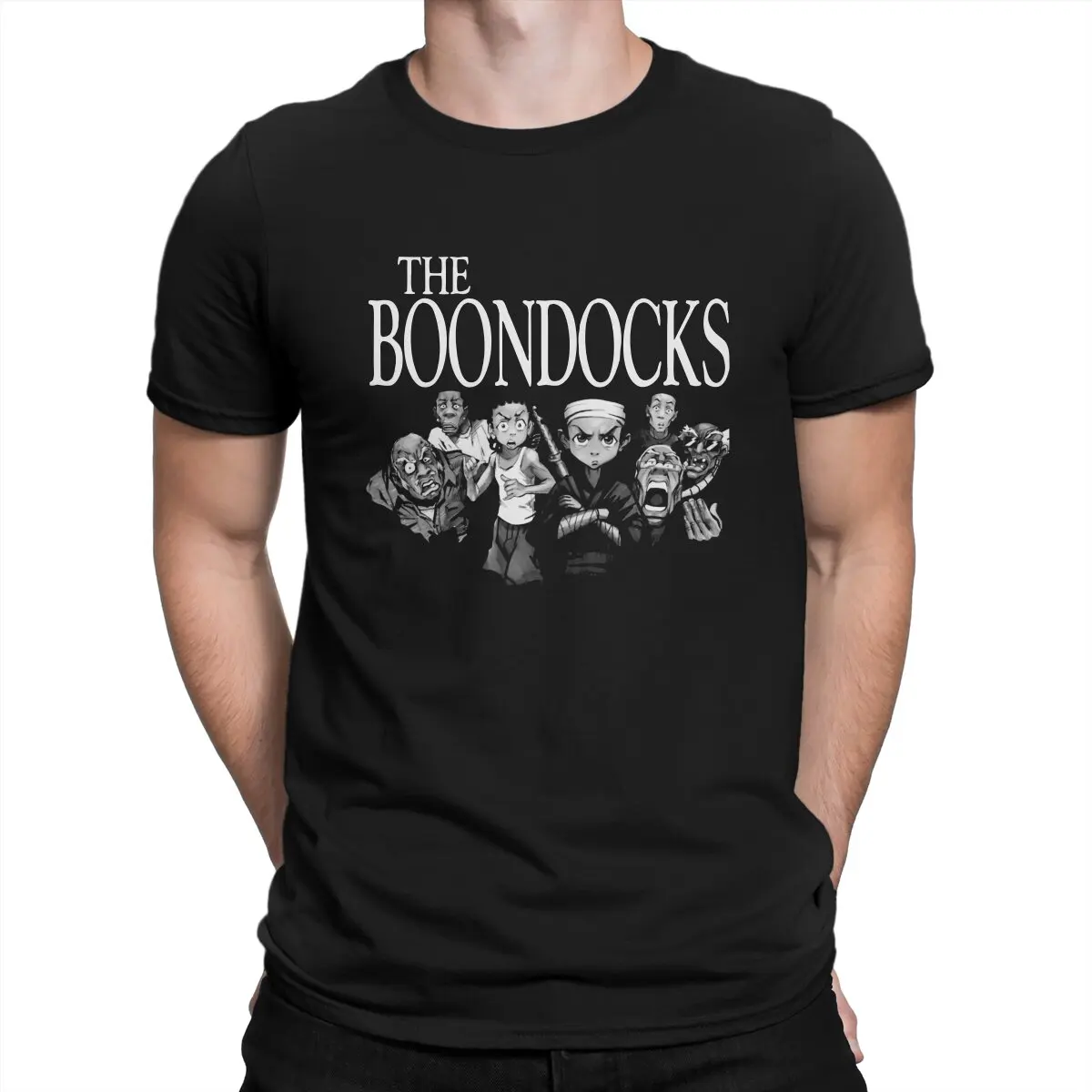 Men's The Boondocks T Shirts Cartoon Cotton Clothes Leisure Short Sleeve Round Neck Tees 6XL T-Shirts
Men's The Boondocks T Shirts Cartoon Cotton Clothes Leisure Short Sleeve Round Neck Tees 6XL T-Shirts