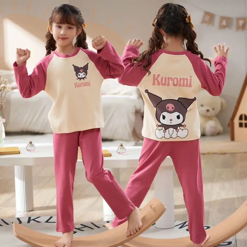 Мультяшный детский пижамный комплект 2022 Sanrio аниме Kuromi Cinnamoroll подарок для маленьких девочек и мальчиков костюм с длинным рукавом Повседневн...
Мультяшный детский пижамный комплект 2022 Sanrio аниме Kuromi Cinnamoroll подарок для маленьких девочек и мальчиков костюм с длинным рукавом Повседневн...