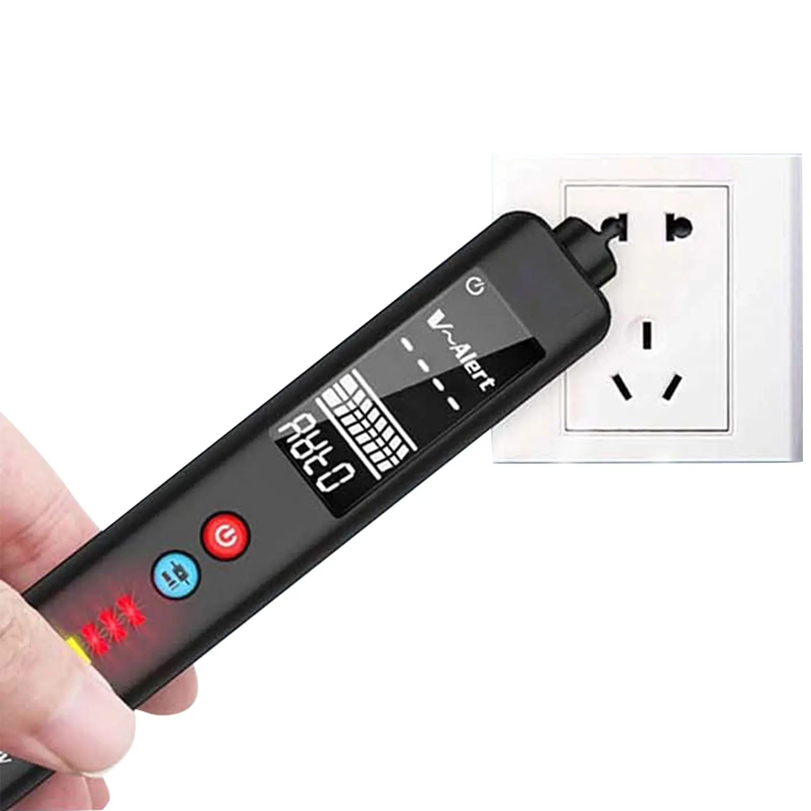 Non-Contact Voltage Tester Electrical Tester No Contact Live/Neutral Wire Tester Multifunctional Voltage Detection With LCD
Non-Contact Voltage Tester Electrical Tester No Contact Live/Neutral Wire Tester Multifunctional Voltage Detection With LCD