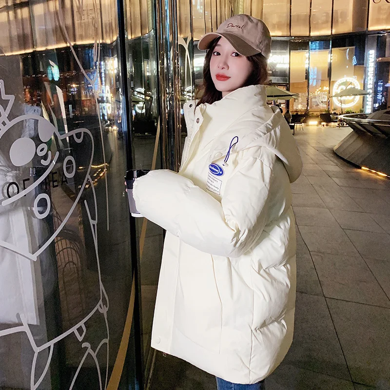 Free Shipping 2022 Thickened White Short Cotton Coat Women's Korean Loose Winter Coats Women Jacket Coat Woman New Parkas
Free Shipping 2022 Thickened White Short Cotton Coat Women's Korean Loose Winter Coats Women Jacket Coat Woman New Parkas