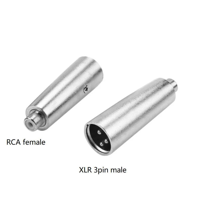 10pcs/Lot 3Pin XLR Plug Male to RCA Female Audio Jack Adapter Connector for Microphone Amplifier
10pcs/Lot 3Pin XLR Plug Male to RCA Female Audio Jack Adapter Connector for Microphone Amplifier