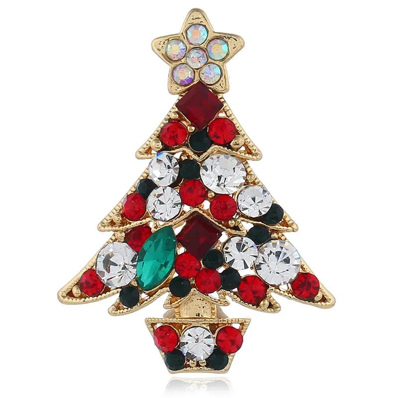 Rinhoo Rhinestone Christmas Tree Brooches For Women Men Party New Year Brooch Pins Festival Gifts Fashion Sweater Coat Jewelry
Rinhoo Rhinestone Christmas Tree Brooches For Women Men Party New Year Brooch Pins Festival Gifts Fashion Sweater Coat Jewelry