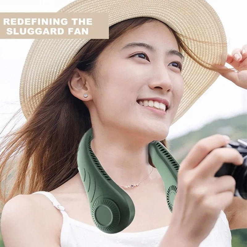 Portable Neck Fan Electric Wireless FAN USB Leafless 360 Degree Neckband Fans USB Rechargeable Bladeless Mute Fans Home Outdoor
Portable Neck Fan Electric Wireless FAN USB Leafless 360 Degree Neckband Fans USB Rechargeable Bladeless Mute Fans Home Outdoor