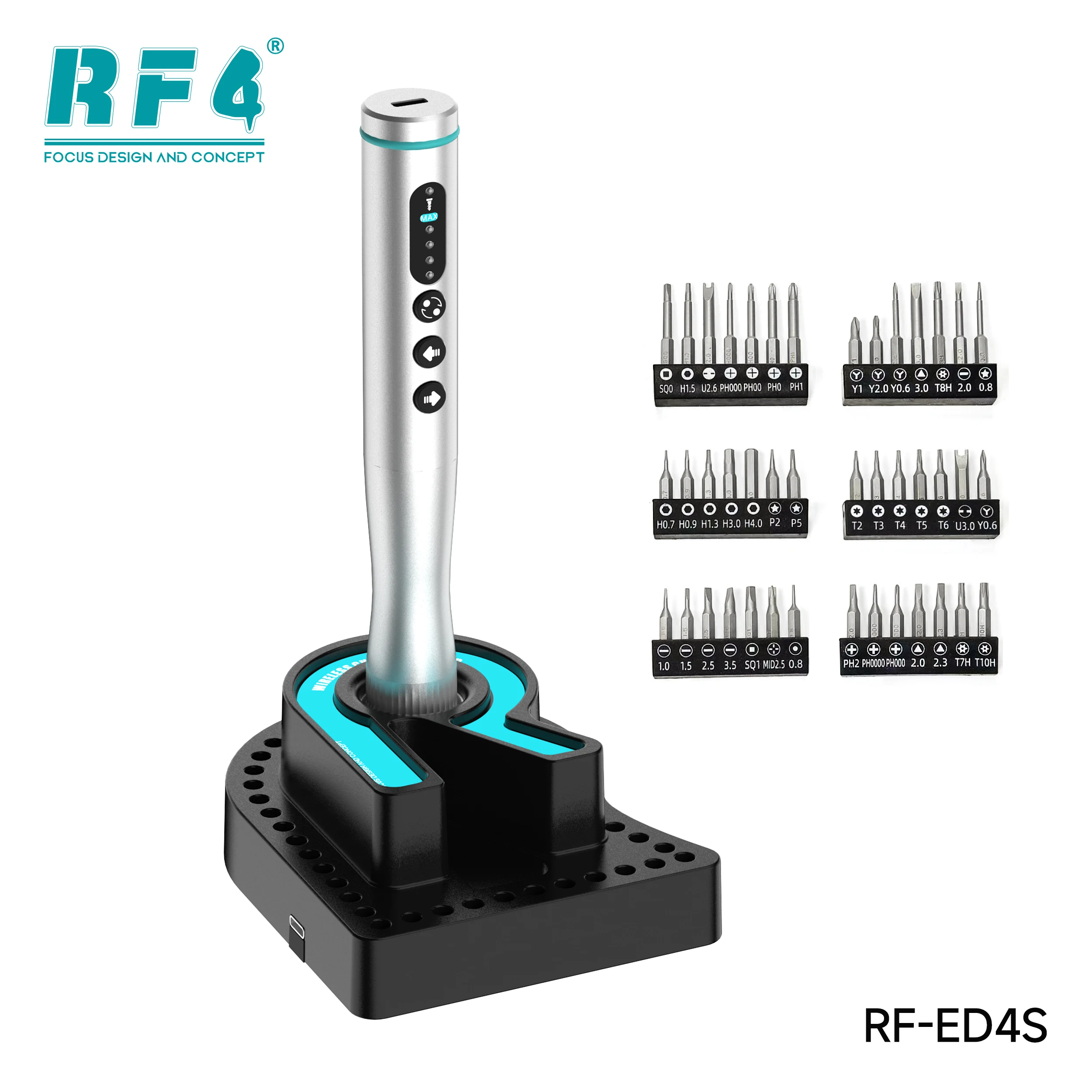 Набор электрических отверток RF-ED4S, высокопроизводительная мощность, четырехскоростные регулируемые сверла из стали S2 высокой твердости
Набор электрических отверток RF-ED4S, высокопроизводительная мощность, четырехскоростные регулируемые сверла из стали S2 высокой твердости