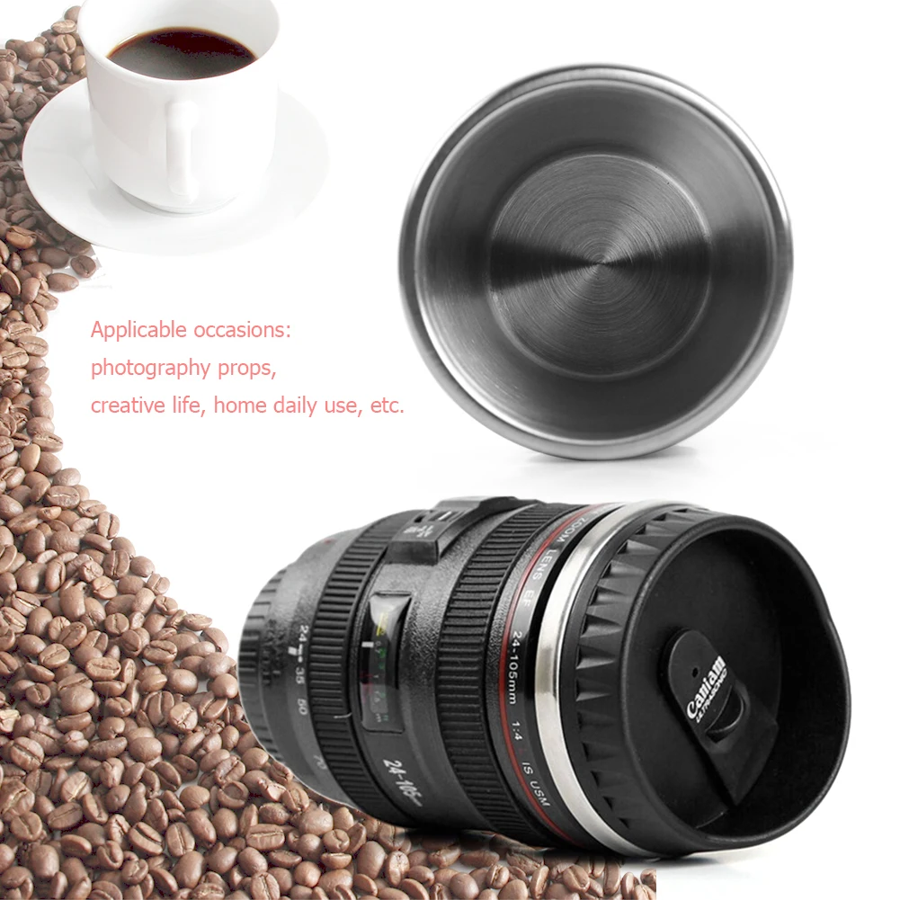 350mL Creative Camera Outdoor Travel Camping Cup Mug with Lid Stainless Steel Vacuum Flasks Thermal Insulation Cup
350mL Creative Camera Outdoor Travel Camping Cup Mug with Lid Stainless Steel Vacuum Flasks Thermal Insulation Cup