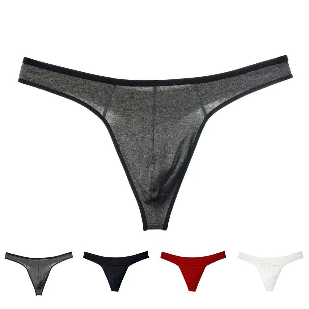 High Quality Cotton Men Thong Big Pouch G-String Sexy T-Back Breathable Tangas Lingerie Soft Comfort Briefs Homme Underwear
High Quality Cotton Men Thong Big Pouch G-String Sexy T-Back Breathable Tangas Lingerie Soft Comfort Briefs Homme Underwear