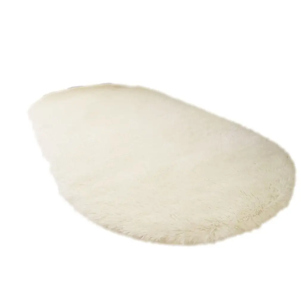 60cm Ellipse Soft Woolen Carpet Comfortable Fashionable Home Thickened Faux Mat Fur Plain Fluffy Area Rug Soft Living Room
60cm Ellipse Soft Woolen Carpet Comfortable Fashionable Home Thickened Faux Mat Fur Plain Fluffy Area Rug Soft Living Room