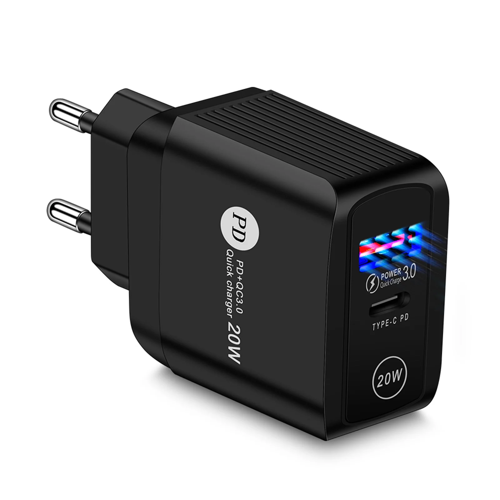 Universal Mobile Phone Charger Wall Charger PD20W QC3.0 Dual USB EU Charger Plug Travel Wall Charger Universal Phone Charger 
Universal Mobile Phone Charger Wall Charger PD20W QC3.0 Dual USB EU Charger Plug Travel Wall Charger Universal Phone Charger