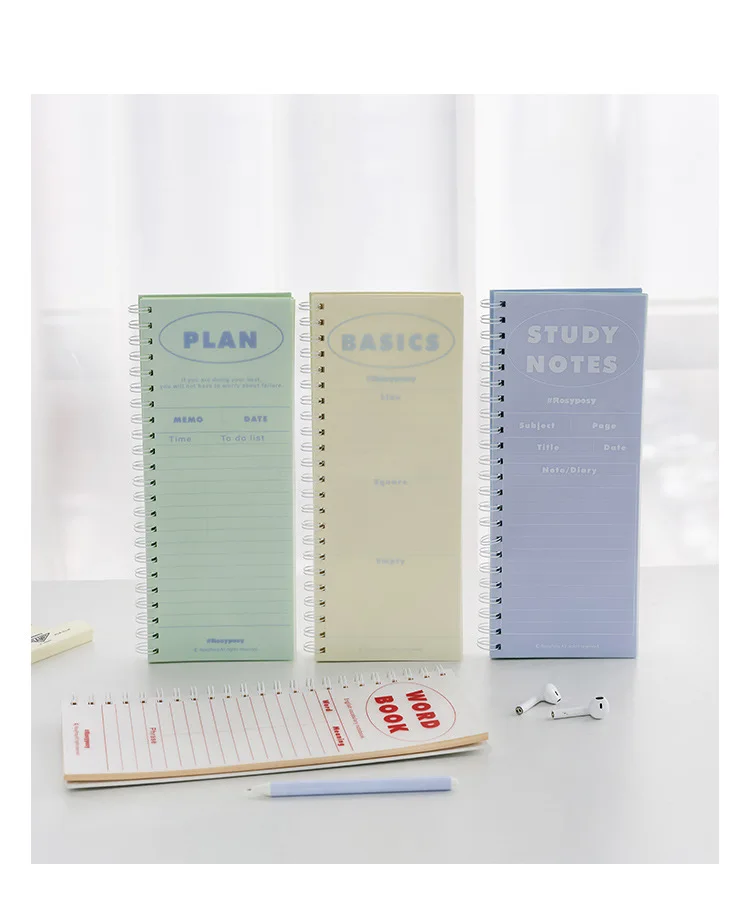 Creative Long Coil Book Color Page Multi-function Notepad Punch Card Memorize Words Notes Four Combinations of Inner Pages Hand
Creative Long Coil Book Color Page Multi-function Notepad Punch Card Memorize Words Notes Four Combinations of Inner Pages Hand