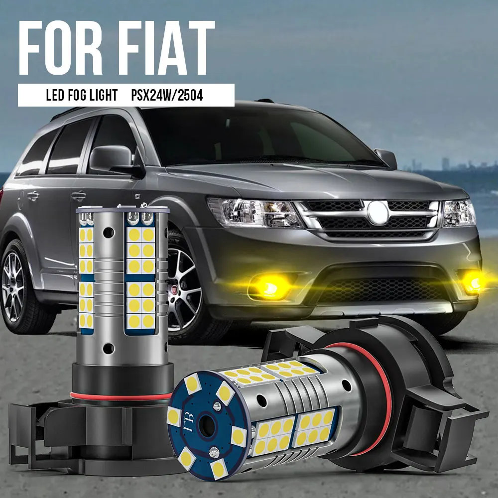 2pcs PSX24W 2504 LED Fog Light Lamp Blub Canbus Error Free For Fiat Freemont (2011-2017)
2pcs PSX24W 2504 LED Fog Light Lamp Blub Canbus Error Free For Fiat Freemont (2011-2017)