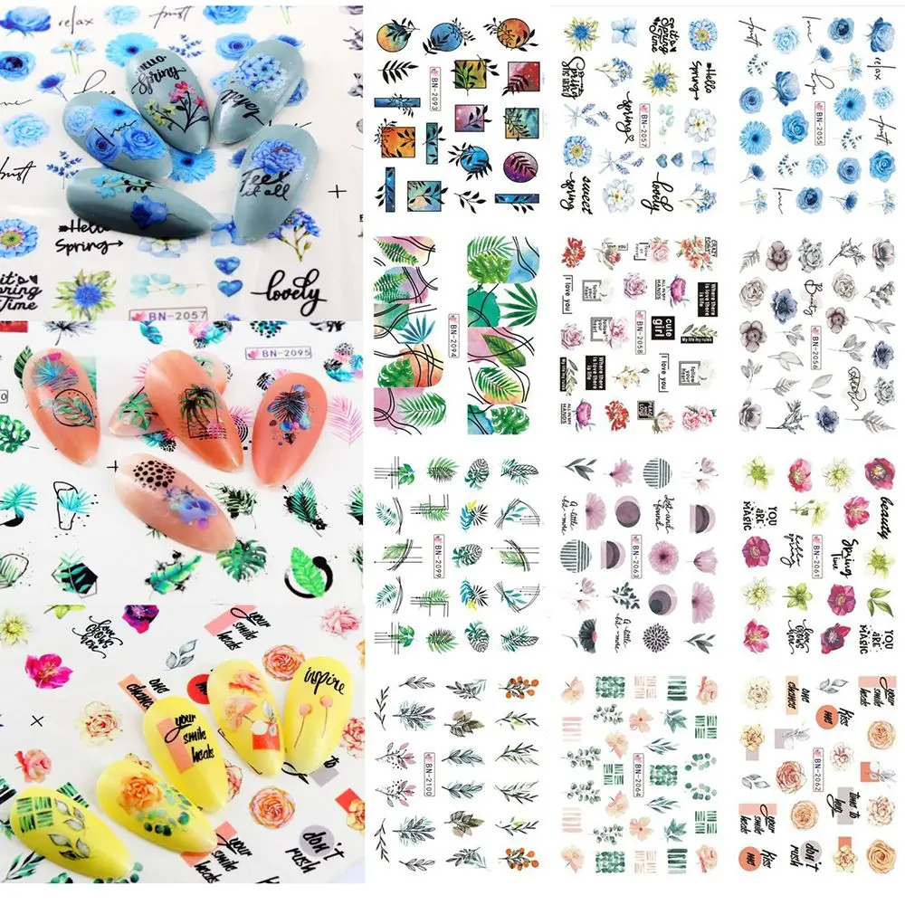 Spring Rose Flower Design Nail Stickers Purple Floral Leaves Transfer Nail Decals Water Sliders English Character Image Tattoo
Spring Rose Flower Design Nail Stickers Purple Floral Leaves Transfer Nail Decals Water Sliders English Character Image Tattoo