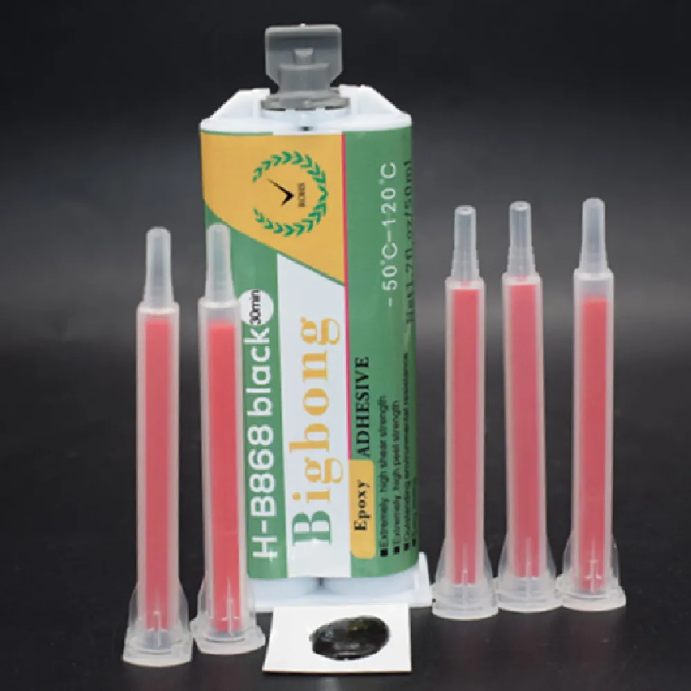 Black 50ml 1:1 Epoxy Glue 2 Part Resin Adhesive Epoxies & 5pcs Cartridge Tube Applicator Mixing Nozzle Static Mixer Tip Mix
Black 50ml 1:1 Epoxy Glue 2 Part Resin Adhesive Epoxies & 5pcs Cartridge Tube Applicator Mixing Nozzle Static Mixer Tip Mix