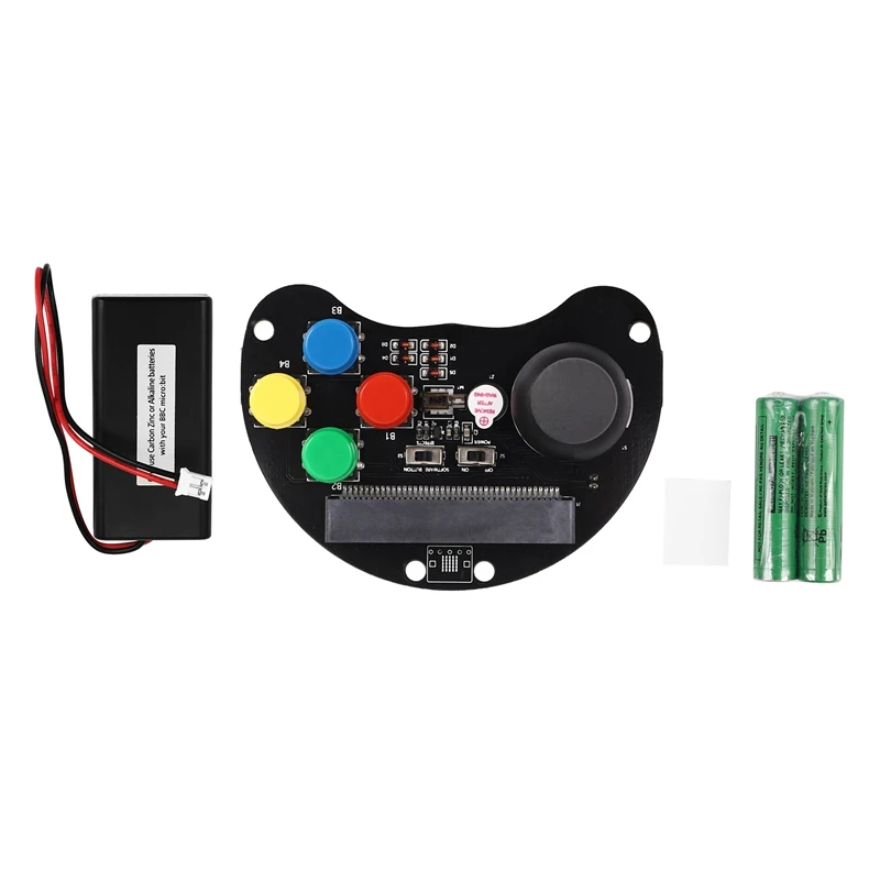 Для Micro:Bit Robot Control Handle, игровой джойстик Stem, развивающий Графический программируемый игровой автомат с ручкой (без Micro:Bit)
Для Micro:Bit Robot Control Handle, игровой джойстик Stem, развивающий Графический программируемый игровой автомат с ручкой (без Micro:Bit)