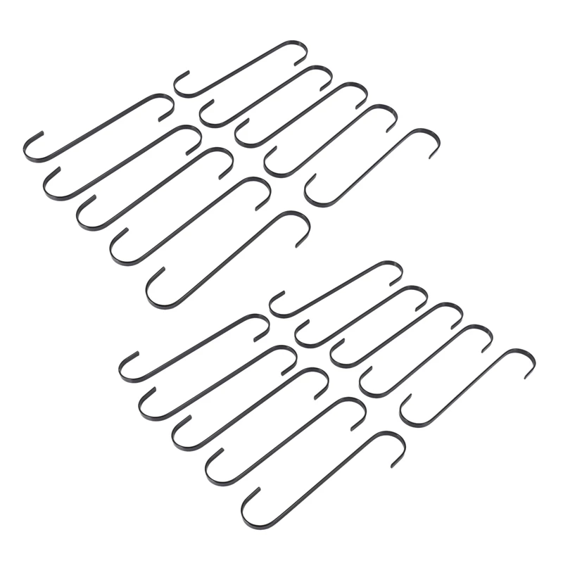 20 Pack Extra Large 10 Inch Long S Hooks For Hanging Plant,Basket,Tree Branch,Closet,Garden,Pergola,Indoor Outdoor Uses
20 Pack Extra Large 10 Inch Long S Hooks For Hanging Plant,Basket,Tree Branch,Closet,Garden,Pergola,Indoor Outdoor Uses