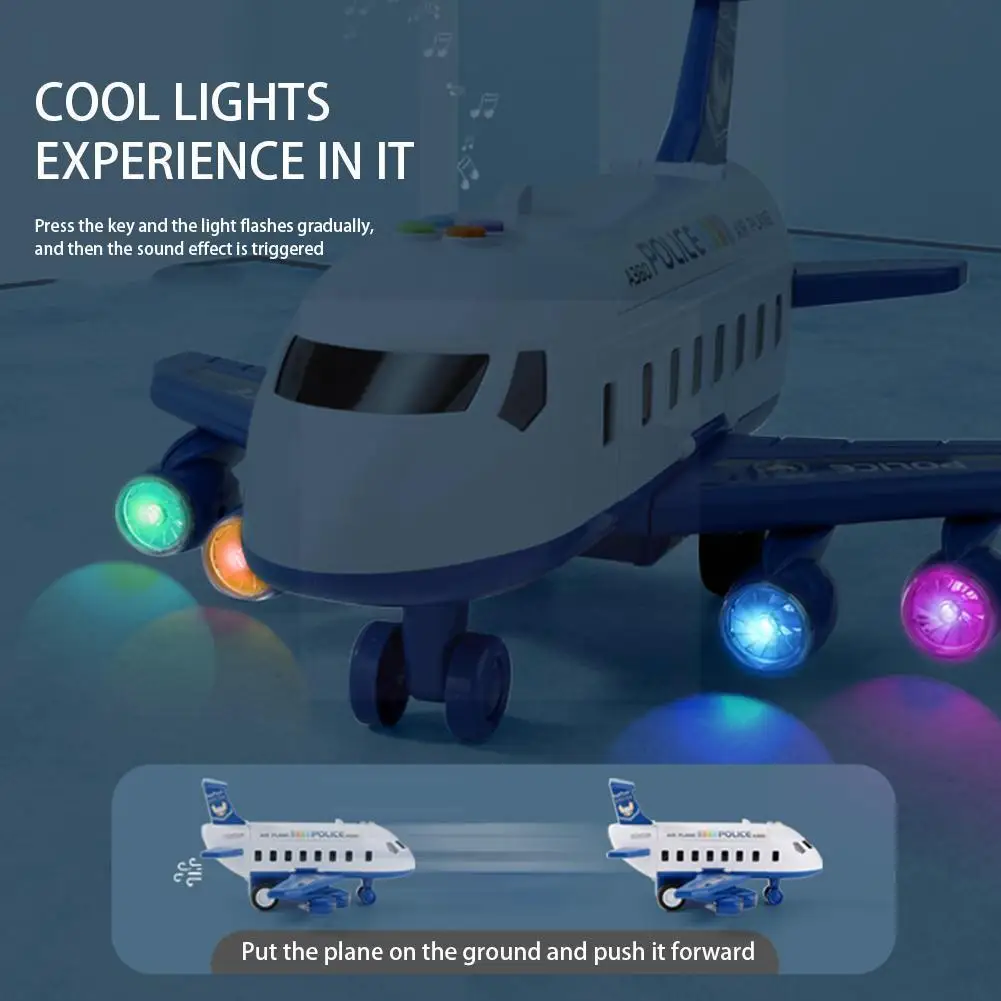 Large Size Passenger Plane Deformation Music Simulation Diy Track Inertia Toy Aircraft Kids Airplane Toy For Children Xmas N9i2
Large Size Passenger Plane Deformation Music Simulation Diy Track Inertia Toy Aircraft Kids Airplane Toy For Children Xmas N9i2