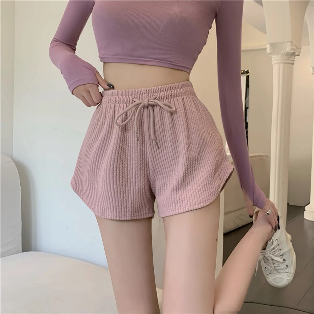 Cotton Shorts Women's Sports Shorts Summer Solid High Waist Black Shorts Women Fashion Casual Basic Pants Thin Loose
Cotton Shorts Women's Sports Shorts Summer Solid High Waist Black Shorts Women Fashion Casual Basic Pants Thin Loose