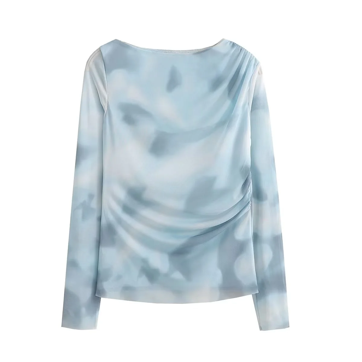 Tulle Print Blouse Woman Chic Long Sleeves Slim Top Female Chiffon Blouses Shirts Tops 2023 New
Tulle Print Blouse Woman Chic Long Sleeves Slim Top Female Chiffon Blouses Shirts Tops 2023 New