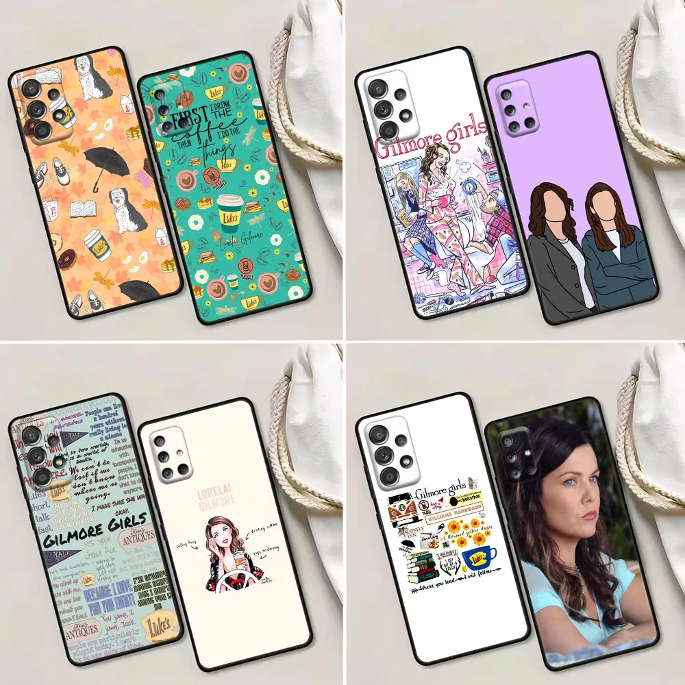 

Fundas Case for Samsung Galaxy A52 A53 A73 A72 A71 A32 A33 A51 A42 A13 A01 Cases Silicone Cover TV Show Gilmore Girls