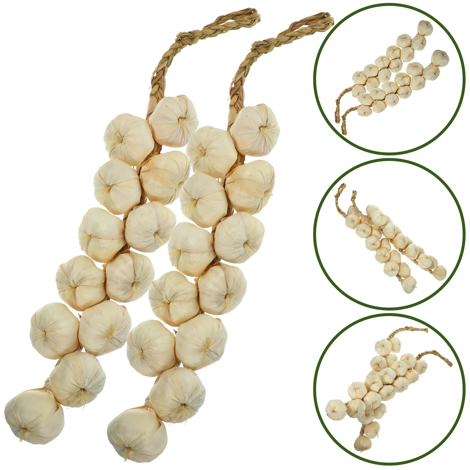 2pcs lifelike garlic Garlic Hanging String Artificial Garlic Strings Kitchen Garden Wall Decor Vegetable Photography artificial
2pcs lifelike garlic Garlic Hanging String Artificial Garlic Strings Kitchen Garden Wall Decor Vegetable Photography artificial
