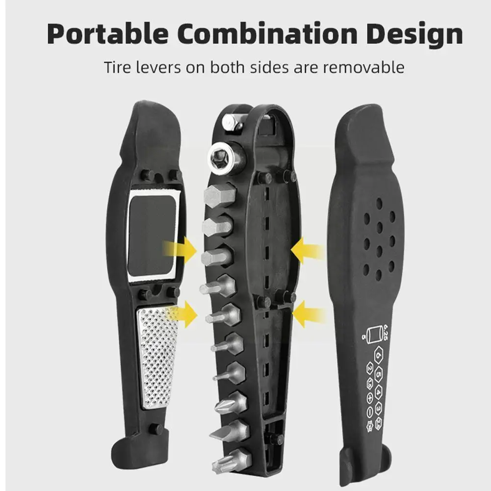 MTB Mountain Cycle Portable Socket Multipurpose Wrench Multi Bicycle Screwdriver Tool Fix Motorcycle Bike Allen Pocket Tour V7I5
MTB Mountain Cycle Portable Socket Multipurpose Wrench Multi Bicycle Screwdriver Tool Fix Motorcycle Bike Allen Pocket Tour V7I5