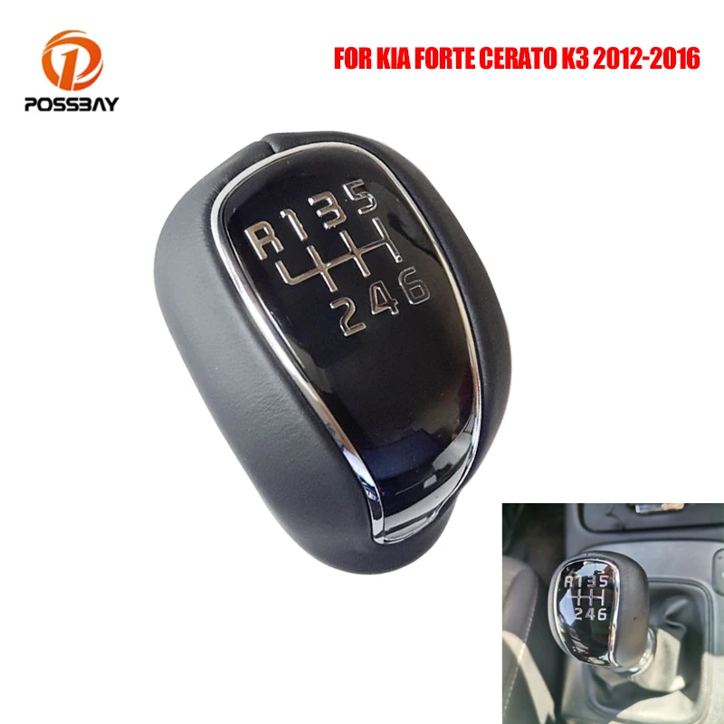 5 6 Speed Gear Knob Black Leather Manual Shifter Lever 43711A2300D3B for Hyundai Creta IX25 Kia Forte Cerato K3 Ceed 2012-2016
5 6 Speed Gear Knob Black Leather Manual Shifter Lever 43711A2300D3B for Hyundai Creta IX25 Kia Forte Cerato K3 Ceed 2012-2016