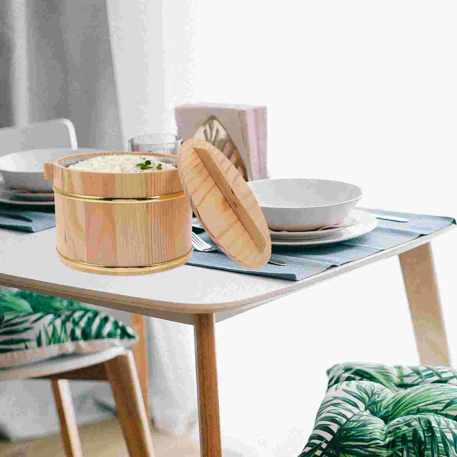 Salad Shaker Bowl Lid Rice Warmer Bucket Rice Container Rice Storage Container Salad Containers Sushi Tub Cask Rice Cask
Salad Shaker Bowl Lid Rice Warmer Bucket Rice Container Rice Storage Container Salad Containers Sushi Tub Cask Rice Cask