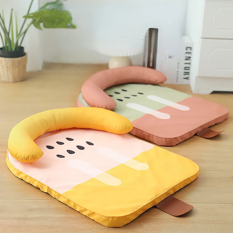 Лежанка для собаки, летние охлаждающие коврики для кошек с холодным эффектом, Симпатичные Коврики для сна в форме мороженого, моющиеся стирающиеся подстилки для кошек, лежанки для домашних животных 
Лежанка для собаки, летние охлаждающие коврики для кошек с холодным эффектом, Симпатичные Коврики для сна в форме мороженого, моющиеся стирающиеся подстилки для кошек, лежанки для домашних животных