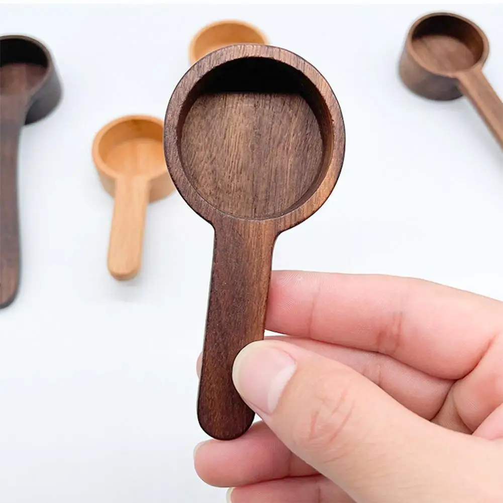 Деревянная мерная ложка из ореха, деревянная короткая ручка, кофейная ложка для бара, кухни, домашний инструмент для выпечки, мерный стакан, ...
Деревянная мерная ложка из ореха, деревянная короткая ручка, кофейная ложка для бара, кухни, домашний инструмент для выпечки, мерный стакан, ...