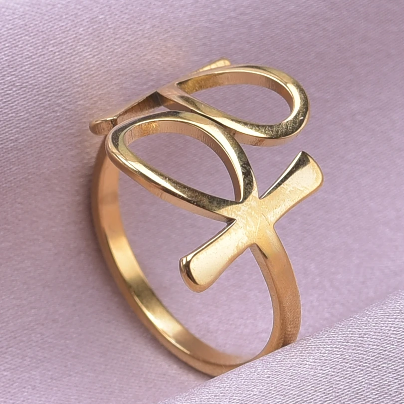 Religious Ankh Rings For Women Men Accessories Egyptian Stainless Steel Adjustable Ring Finger Supplies Vintage Jewelry Anillos
Religious Ankh Rings For Women Men Accessories Egyptian Stainless Steel Adjustable Ring Finger Supplies Vintage Jewelry Anillos