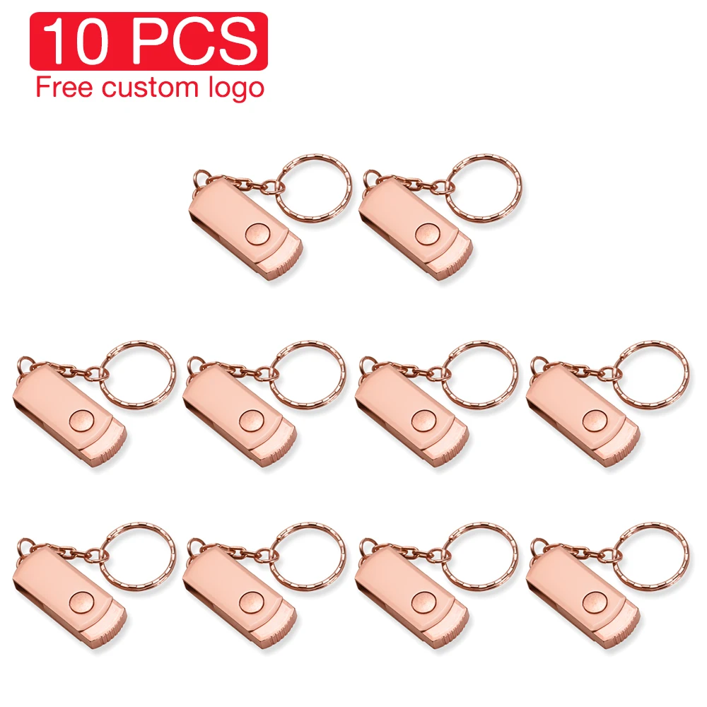 JASTER 10 PCS LOT USB flash drive Rose Gold Pen drive Mini metal Pendrive Waterproof Memory stick 64GB 32GB Free Custom logo 8GB
JASTER 10 PCS LOT USB flash drive Rose Gold Pen drive Mini metal Pendrive Waterproof Memory stick 64GB 32GB Free Custom logo 8GB