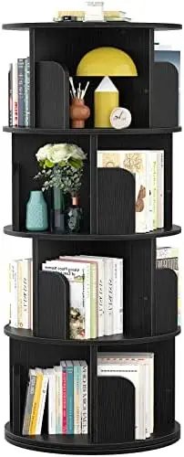 Bookshelf, Small Corner Bookshelf for Small Space, 360 Display 4 Tier Floor Standing Bookcase Storage , Wood Narrow Book Shelf O
Bookshelf, Small Corner Bookshelf for Small Space, 360 Display 4 Tier Floor Standing Bookcase Storage , Wood Narrow Book Shelf O