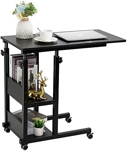 Shaped Side Table Adjustable, Height Adjustable C Table with Wheels and Storage Shelves for Couch Bed Recliner Marble White
Shaped Side Table Adjustable, Height Adjustable C Table with Wheels and Storage Shelves for Couch Bed Recliner Marble White
