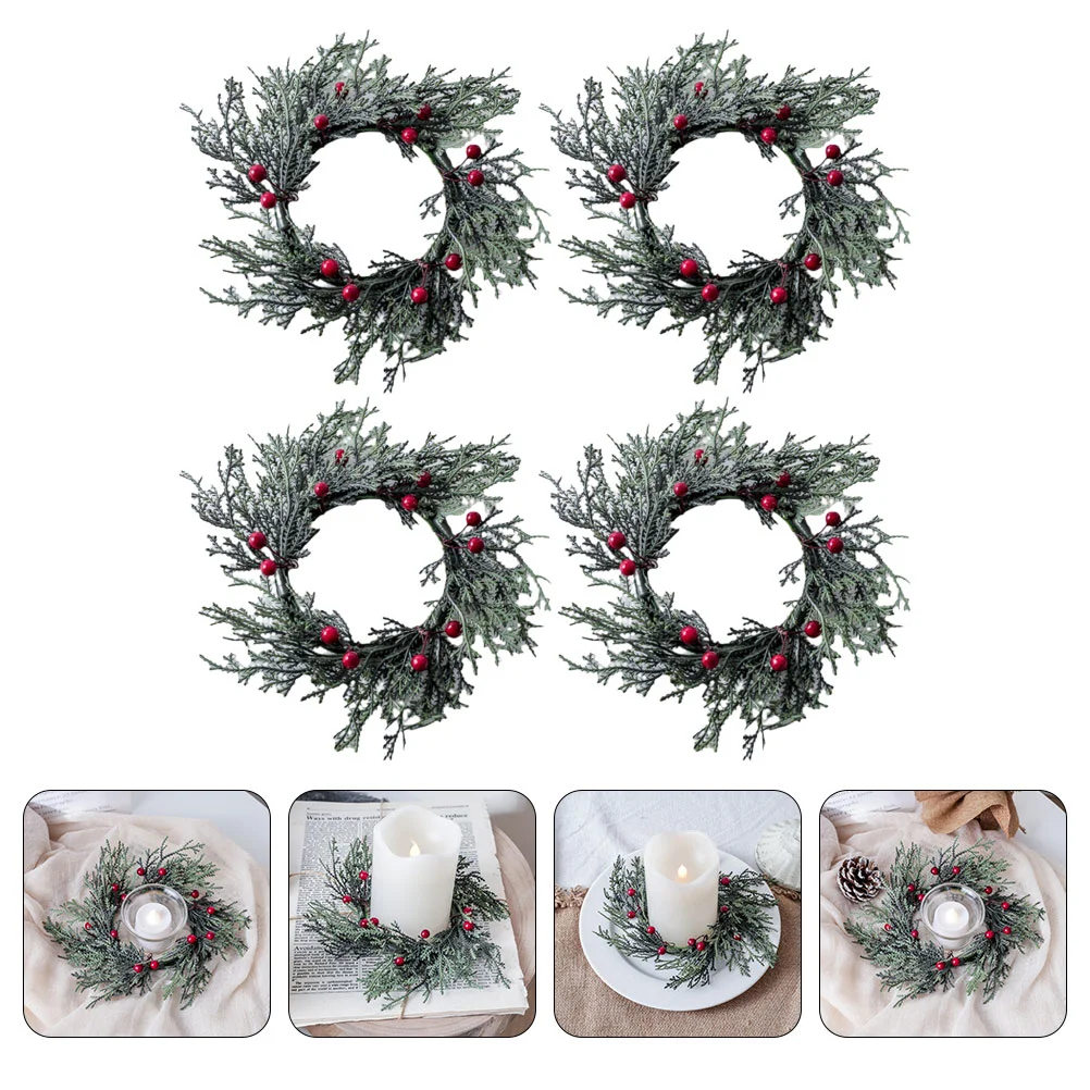 4 Pcs Hanging Wreath Christmas Table Wedding Decoration Front Door Artificial Plants & Flowers Pvc
4 Pcs Hanging Wreath Christmas Table Wedding Decoration Front Door Artificial Plants & Flowers Pvc