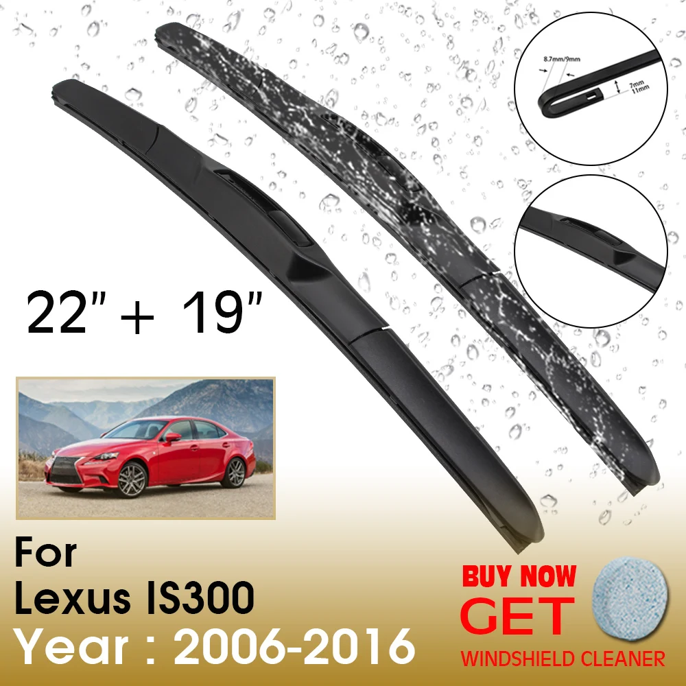 Car Wiper Blade For Lexus IS300 22"+19" 2006-2016 Front Window Washer Windscreen Windshield Wipers Blades Accessories
Car Wiper Blade For Lexus IS300 22"+19" 2006-2016 Front Window Washer Windscreen Windshield Wipers Blades Accessories