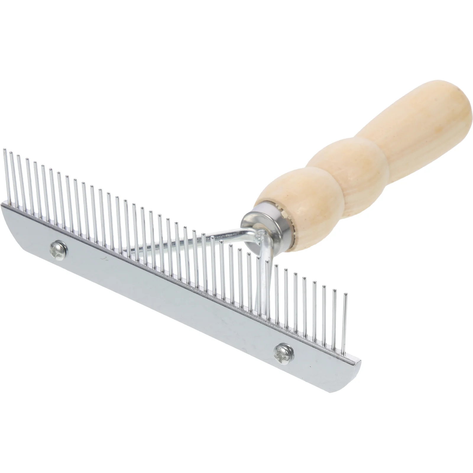 Horse Nail Rake Comb Cleaning Supply Practical Hair Deshedding Tool Metal Animal Brush Durable Wood Grooming
Horse Nail Rake Comb Cleaning Supply Practical Hair Deshedding Tool Metal Animal Brush Durable Wood Grooming