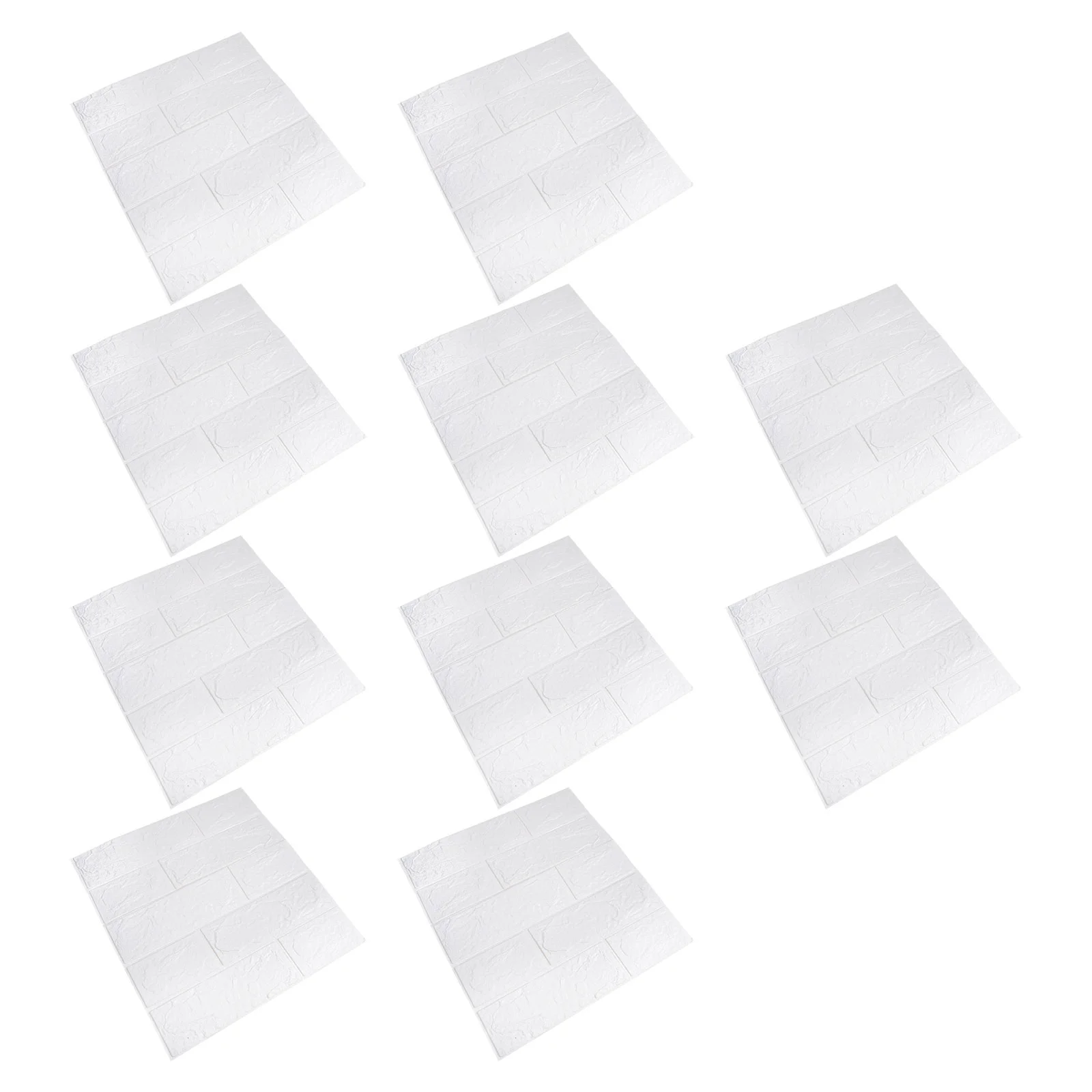10Pcs Self-Adhesive Brick Wall Panels Brick Wallpapers for Living Room White
10Pcs Self-Adhesive Brick Wall Panels Brick Wallpapers for Living Room White