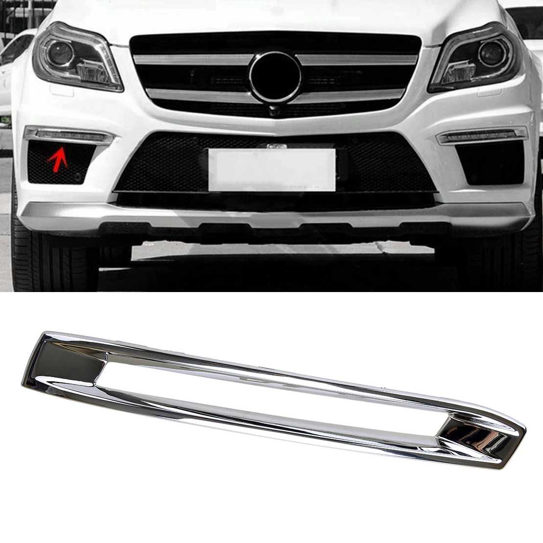 1668852874 Front Right Bumper Fog Light Cover Trim Bezel A1668851874 Fit for Mercedes Benz X166 GL500 GL550 GL63 AMG 2013-2016
1668852874 Front Right Bumper Fog Light Cover Trim Bezel A1668851874 Fit for Mercedes Benz X166 GL500 GL550 GL63 AMG 2013-2016