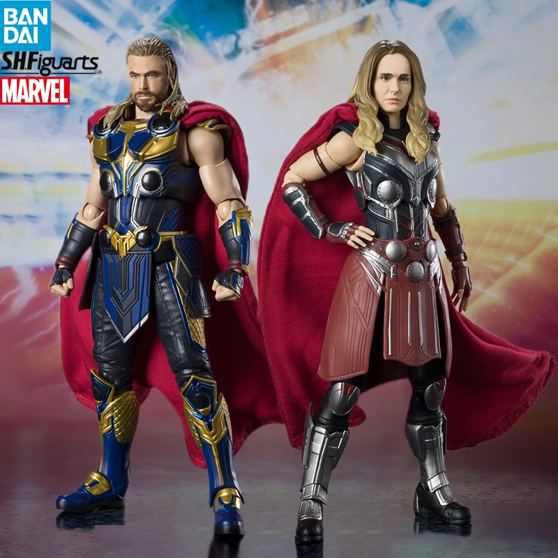 BANDAI S.H.Figuarts Marvel Thor: Love And Thunder Thor MIGHTY THOR SHF Anime Action Figures Collection Model Toys Gift
BANDAI S.H.Figuarts Marvel Thor: Love And Thunder Thor MIGHTY THOR SHF Anime Action Figures Collection Model Toys Gift