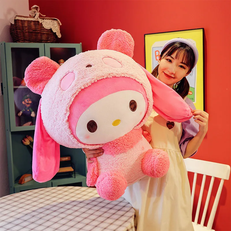 Hello Sanrio Into Kitty Doll Toy Transform Pillow Panda Plush Throw Gift Stuffed Kawaii Oversized Kuromi My Plush Plush A Melody
Hello Sanrio Into Kitty Doll Toy Transform Pillow Panda Plush Throw Gift Stuffed Kawaii Oversized Kuromi My Plush Plush A Melody
