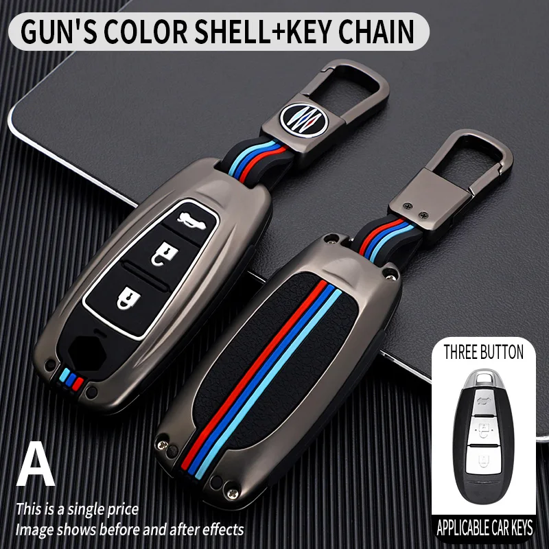 Zinc Alloy Car Key Case For Suzuki Kizashi Swift SX4 S-Cross 2 Buttons Remote Fob Cover Keychain Bag
Zinc Alloy Car Key Case For Suzuki Kizashi Swift SX4 S-Cross 2 Buttons Remote Fob Cover Keychain Bag