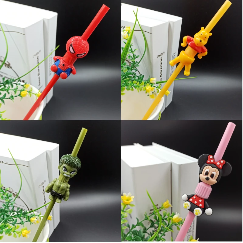 Disney Marvel Spiderman Mickey Straw Cartoon Drinking Straws for Kids Boys Birthday Party Decorations Baby Shower Party Supplies
Disney Marvel Spiderman Mickey Straw Cartoon Drinking Straws for Kids Boys Birthday Party Decorations Baby Shower Party Supplies