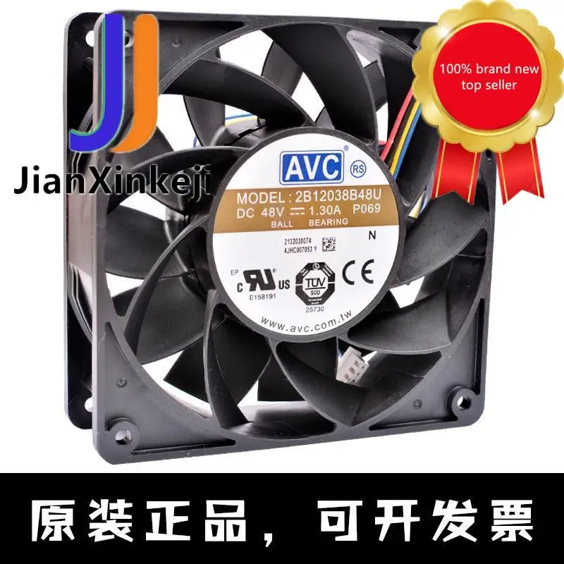 1pcs 100% orginal new 2B12038B48U 12cm DC48V 1.30A 4-wire server cabinet high air volume cooling fan
1pcs 100% orginal new 2B12038B48U 12cm DC48V 1.30A 4-wire server cabinet high air volume cooling fan