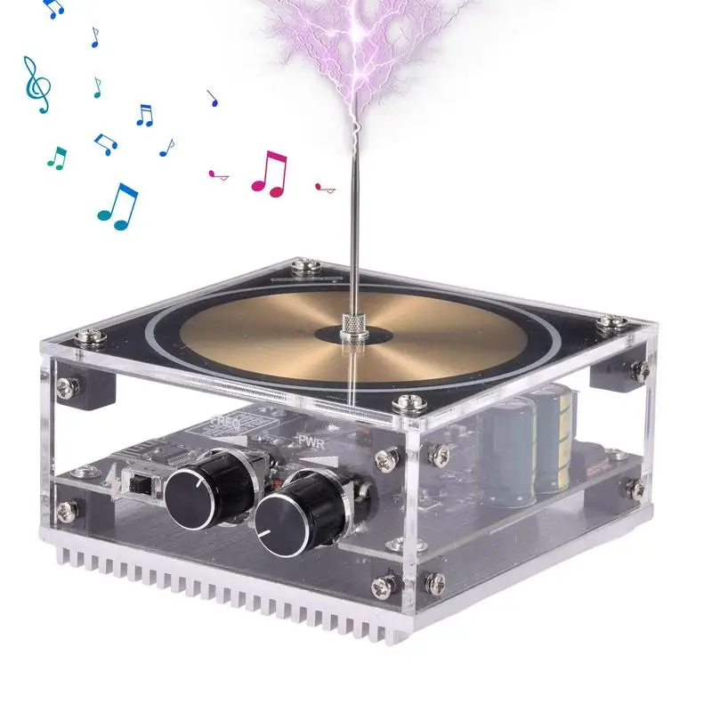 Беспроводной динамик с сенсорной катушкой, дуговая игрушка для освещения, светодиодная подсветка, Беспроводная электрическая дуга, Громки... 
Беспроводной динамик с сенсорной катушкой, дуговая игрушка для освещения, светодиодная подсветка, Беспроводная электрическая дуга, Громки...