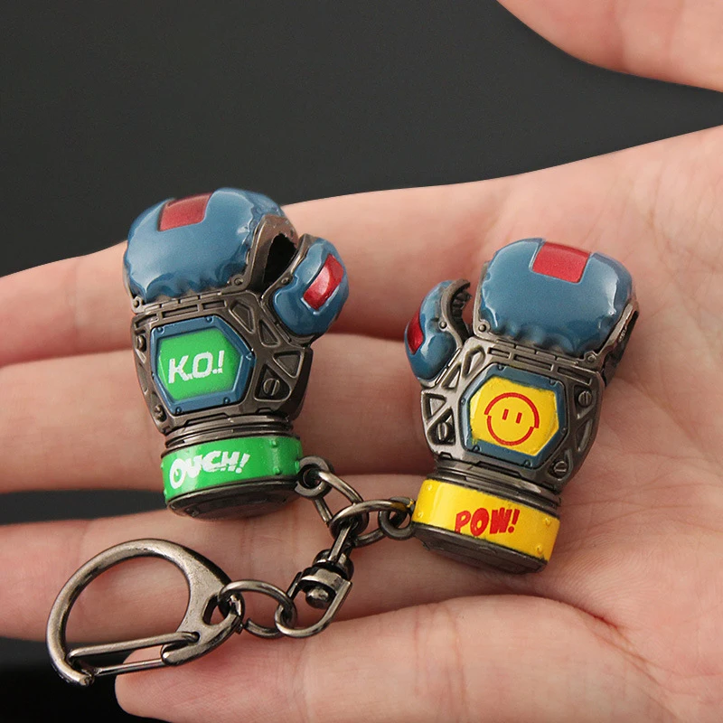 APEX hero peripheral weapon pathfinder heirloom solid boxing gloves pair metal model keychain toy
APEX hero peripheral weapon pathfinder heirloom solid boxing gloves pair metal model keychain toy
